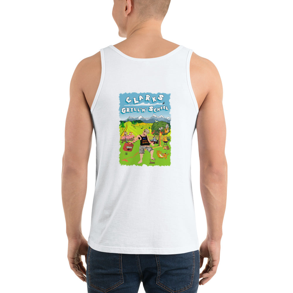 BBQ School Men's Staple Tank Top