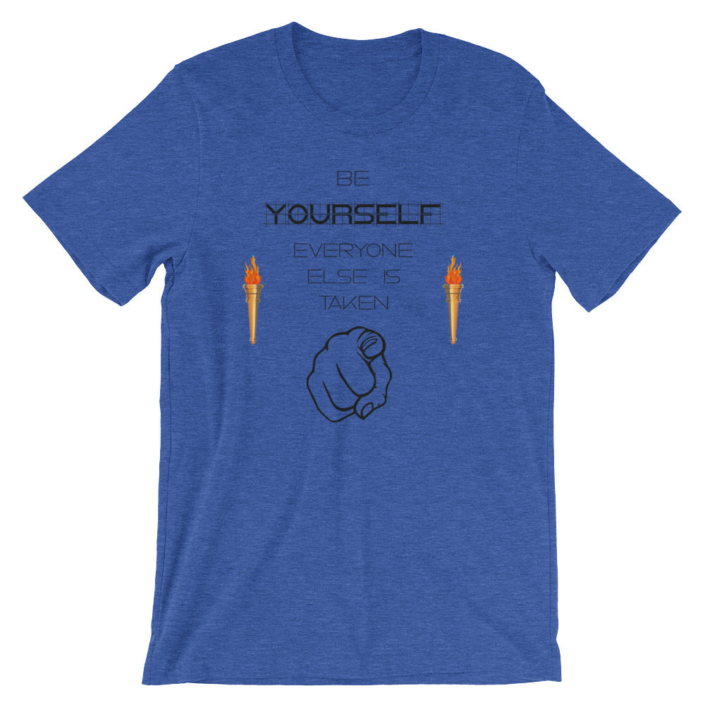 Be Yourself Short-Sleeve Unisex T-Shirt