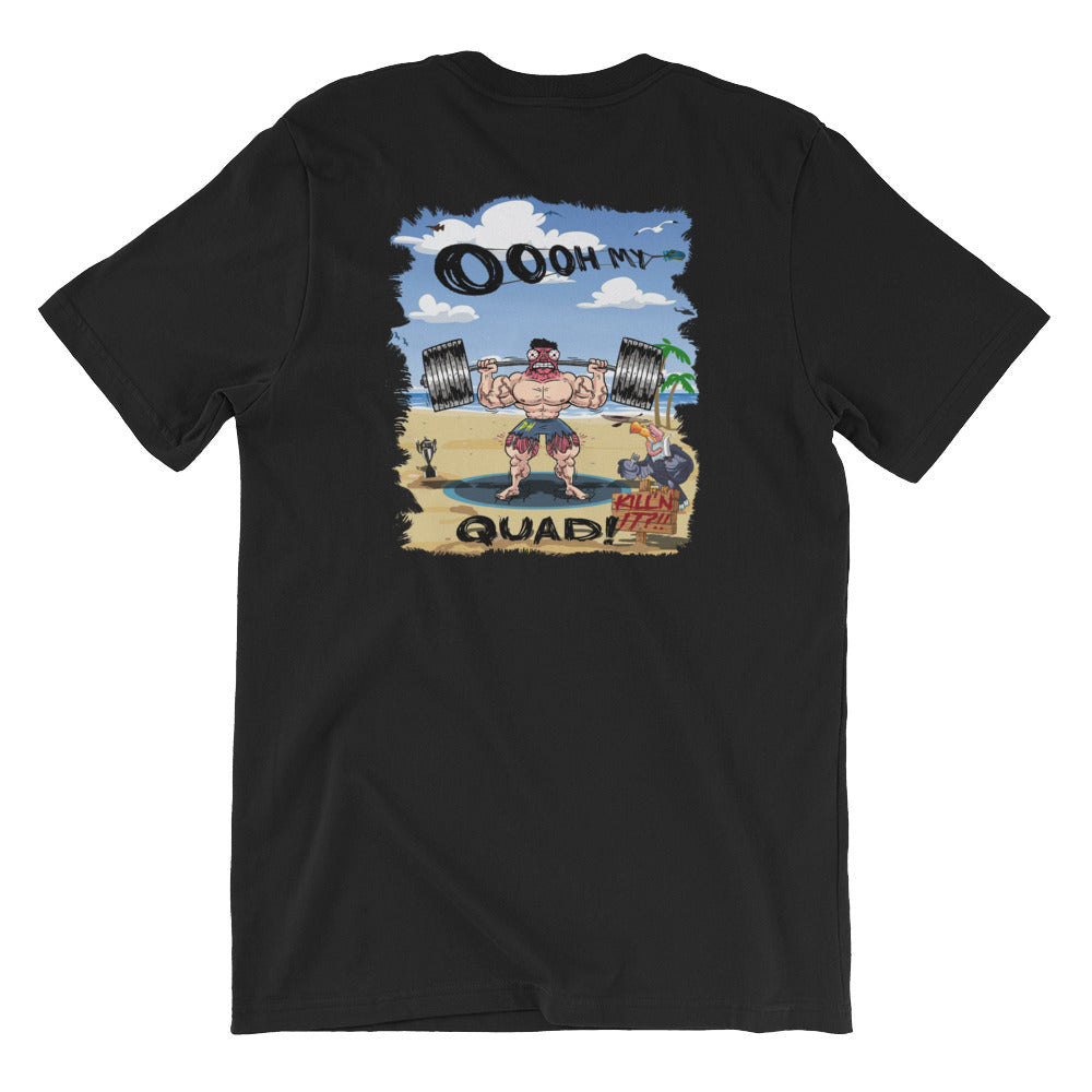 Quad Beach Short-Sleeve Unisex T-Shirt