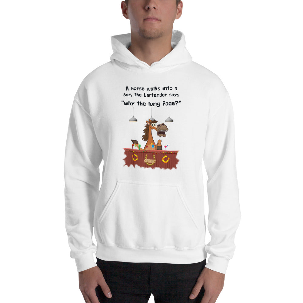 Horse & Bar Hooded Sweatshirt