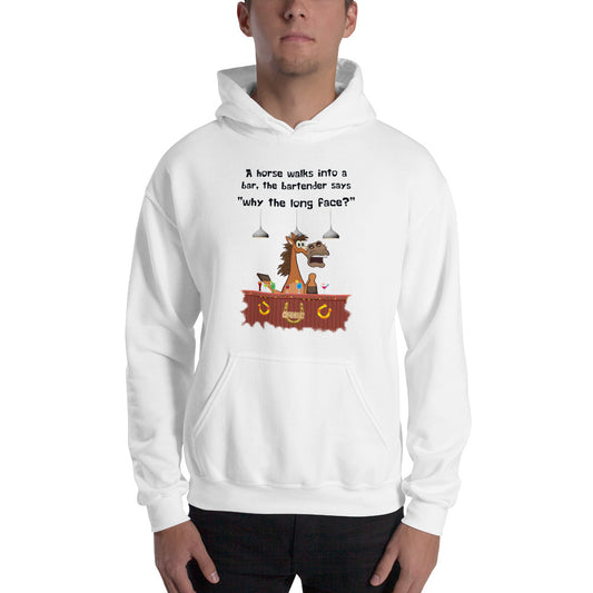 Horse & Bar Hooded Sweatshirt