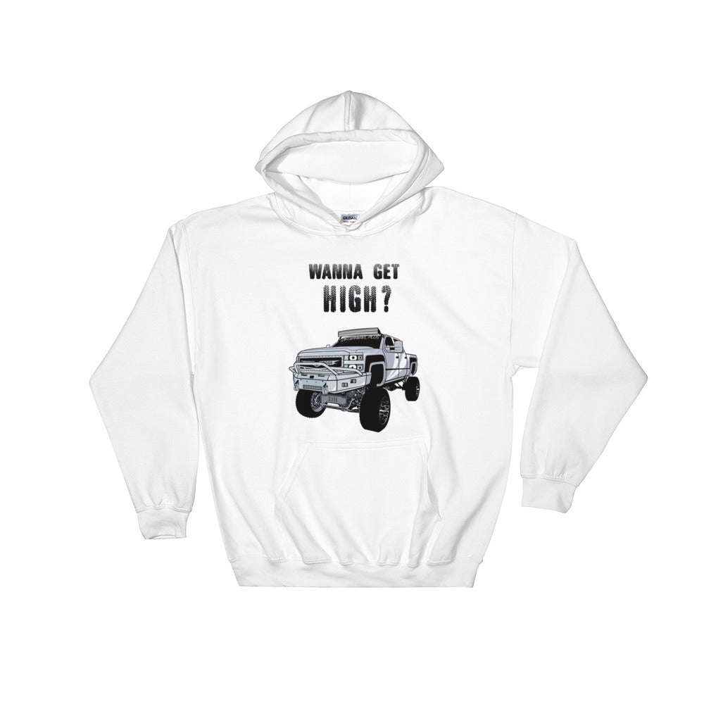 Get High Truck Hooded Sweatshirt