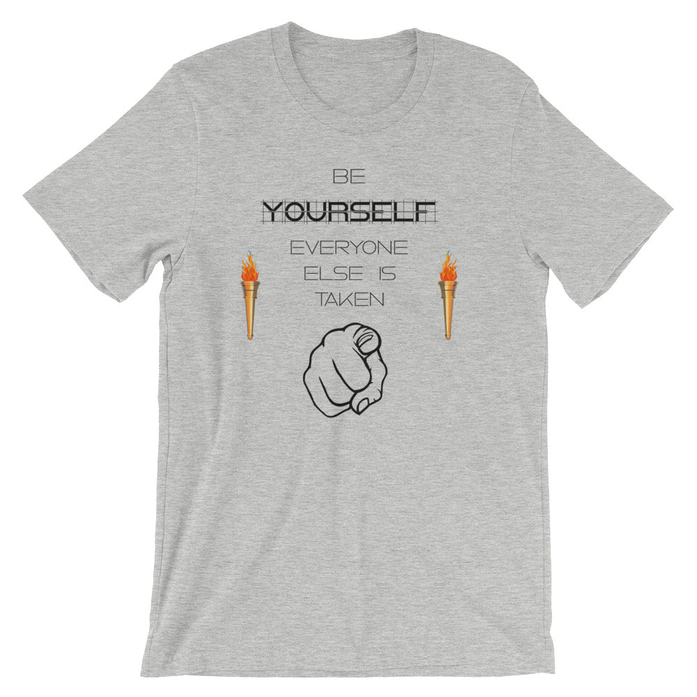 Be Yourself Short-Sleeve Unisex T-Shirt
