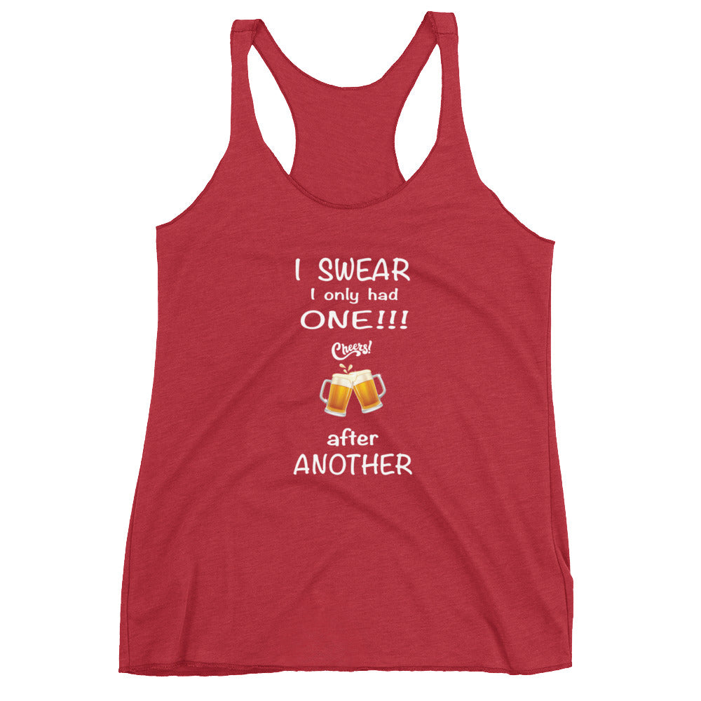 Only one Women's Racerback Tank