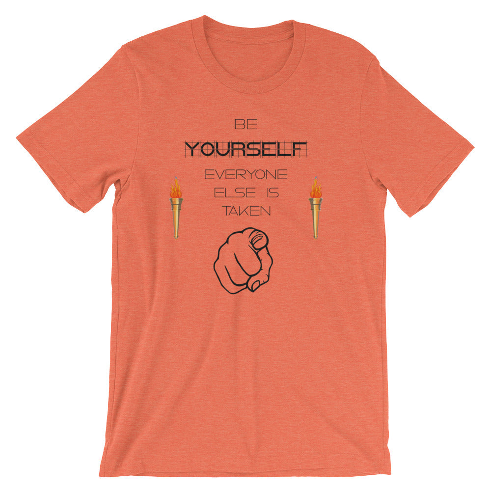 Be Yourself Short-Sleeve Unisex T-Shirt