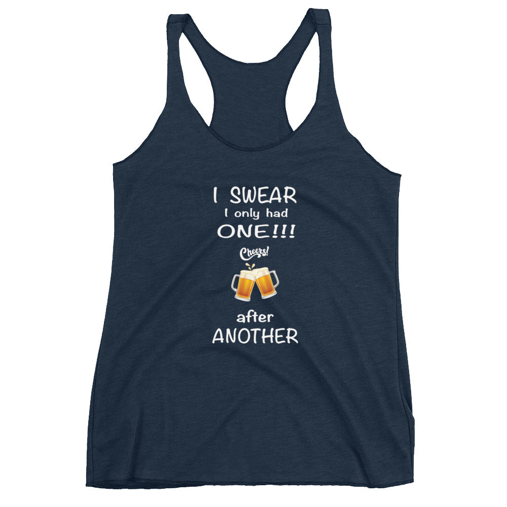 Only one Women's Racerback Tank