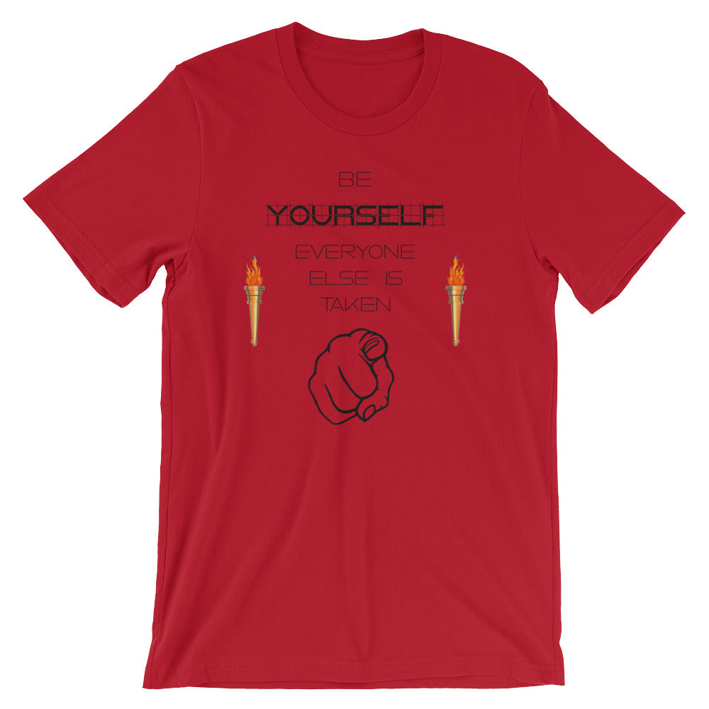 Be Yourself Short-Sleeve Unisex T-Shirt