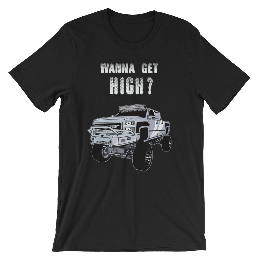 Get High Truck Short-Sleeve Unisex T-Shirt