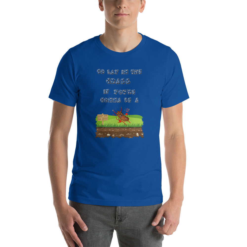 Lay in Grass Short-Sleeve Unisex T-Shirt