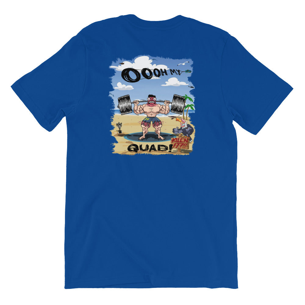Quad Beach Short-Sleeve Unisex T-Shirt