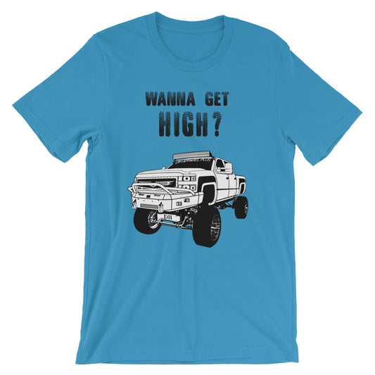 Get High Truck Short-Sleeve Unisex T-Shirt