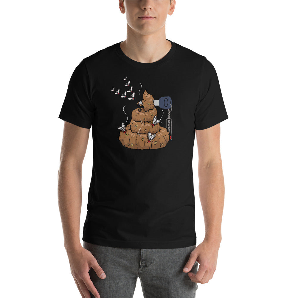 Piece of Poop Dodge Short-Sleeve Unisex T-Shirt