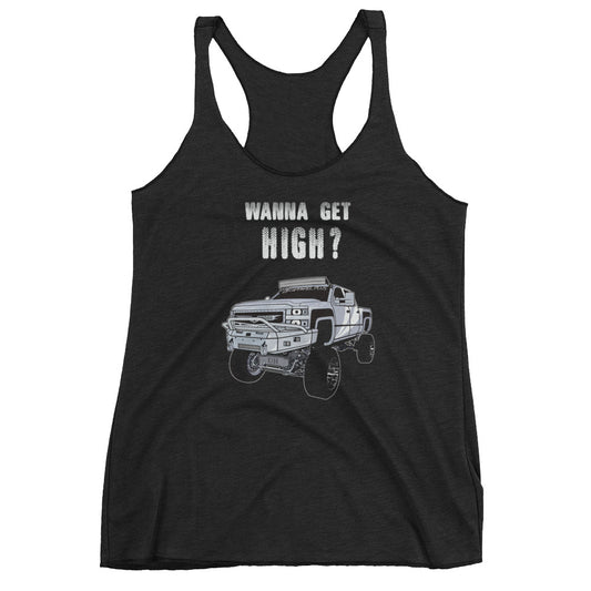 Get High Truck Women's Racerback Tank