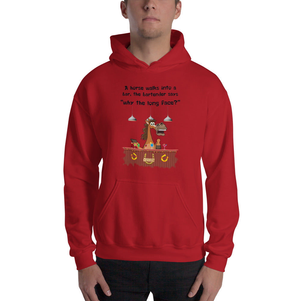 Horse & Bar Hooded Sweatshirt
