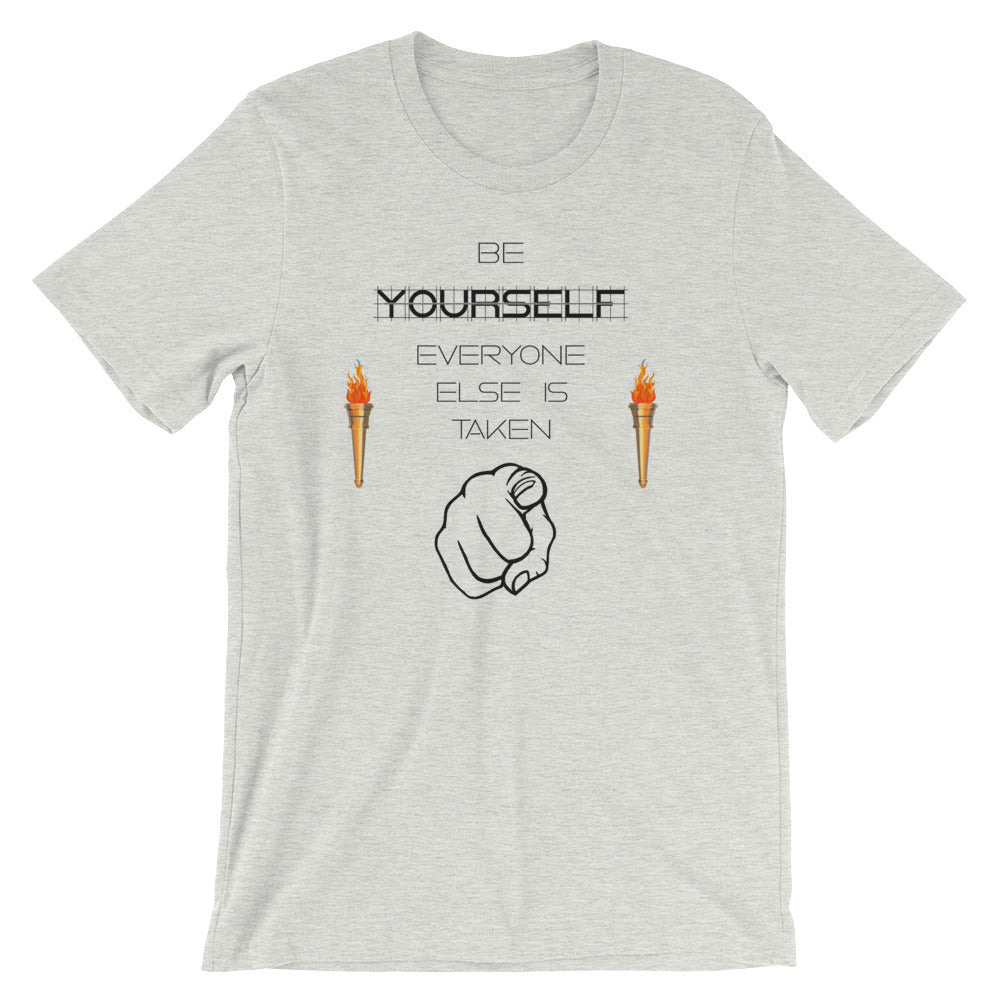 Be Yourself Short-Sleeve Unisex T-Shirt