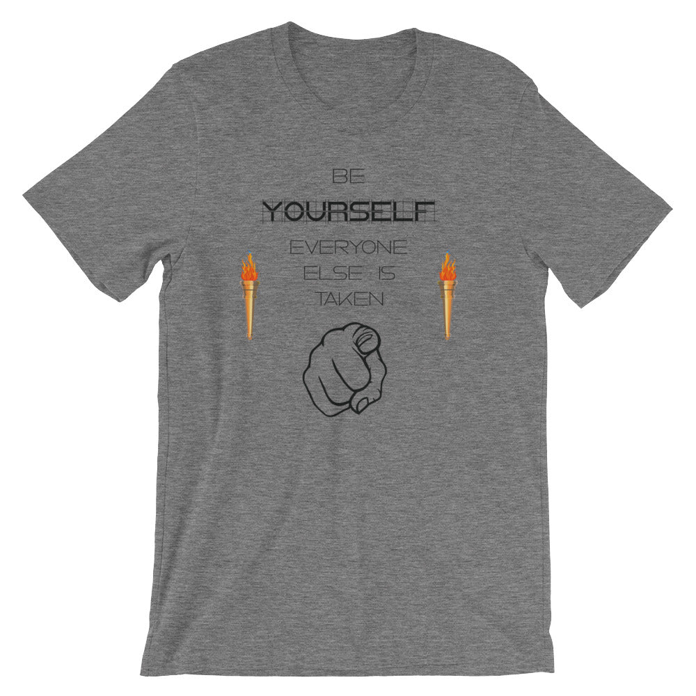 Be Yourself Short-Sleeve Unisex T-Shirt