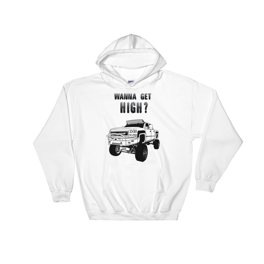 Get High Truck Hooded Sweatshirt