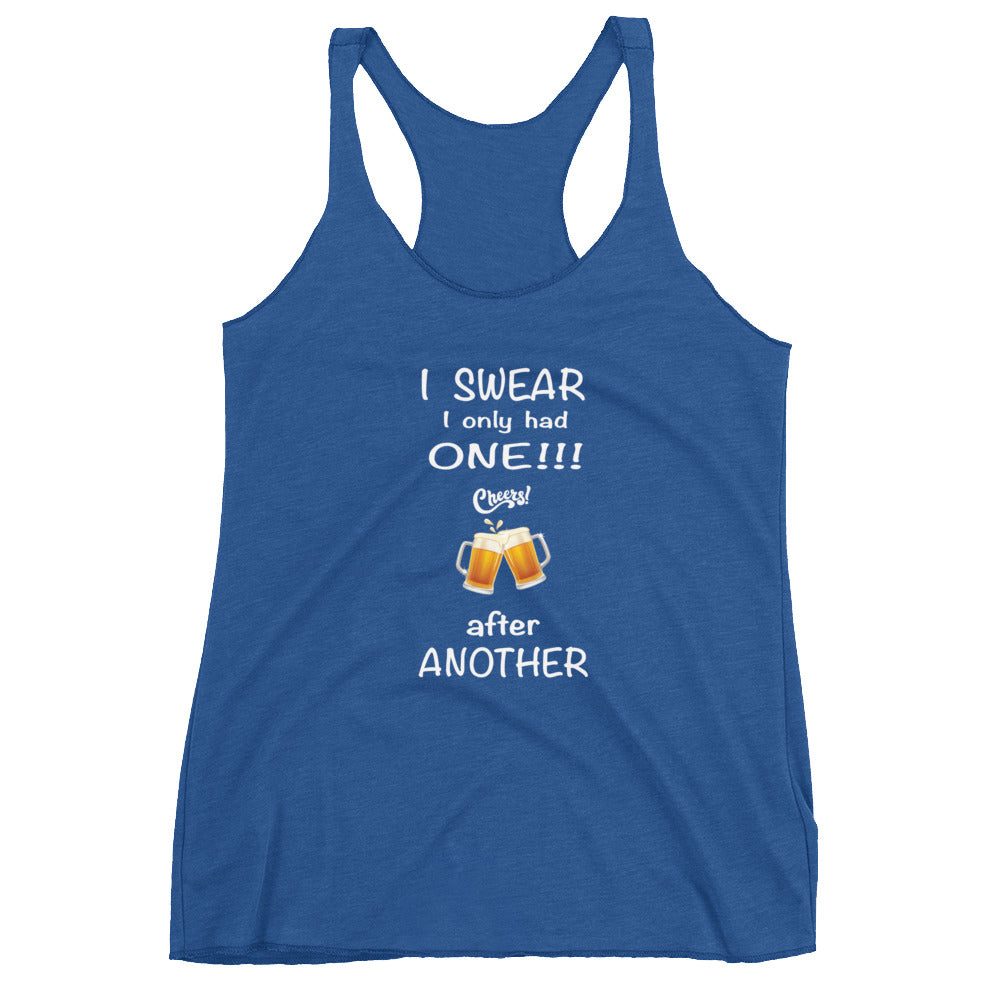 Only one Women's Racerback Tank