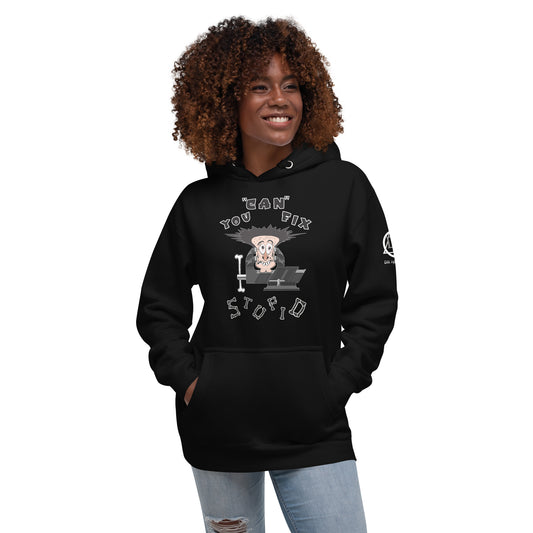 Unisex Premium Hoodie You Can Fix Stupid