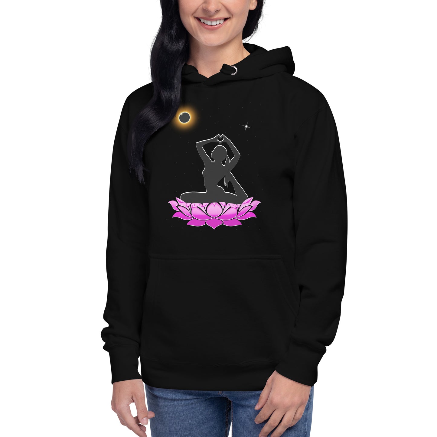 Unisex Premium Hoodie Yoga Energy