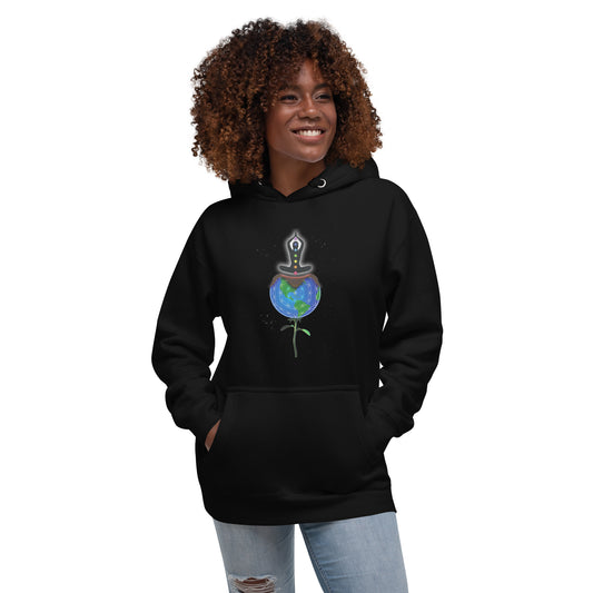 Unisex Premium Hoodie Yoga Earth