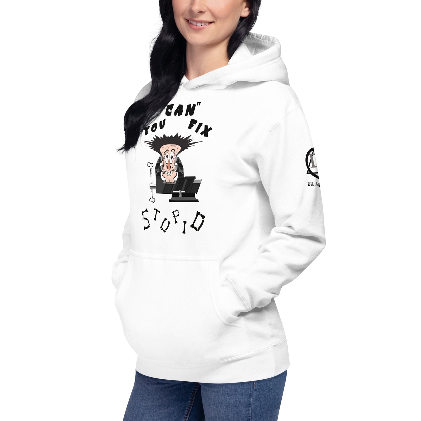 Unisex Premium Hoodie You Can Fix Stupid