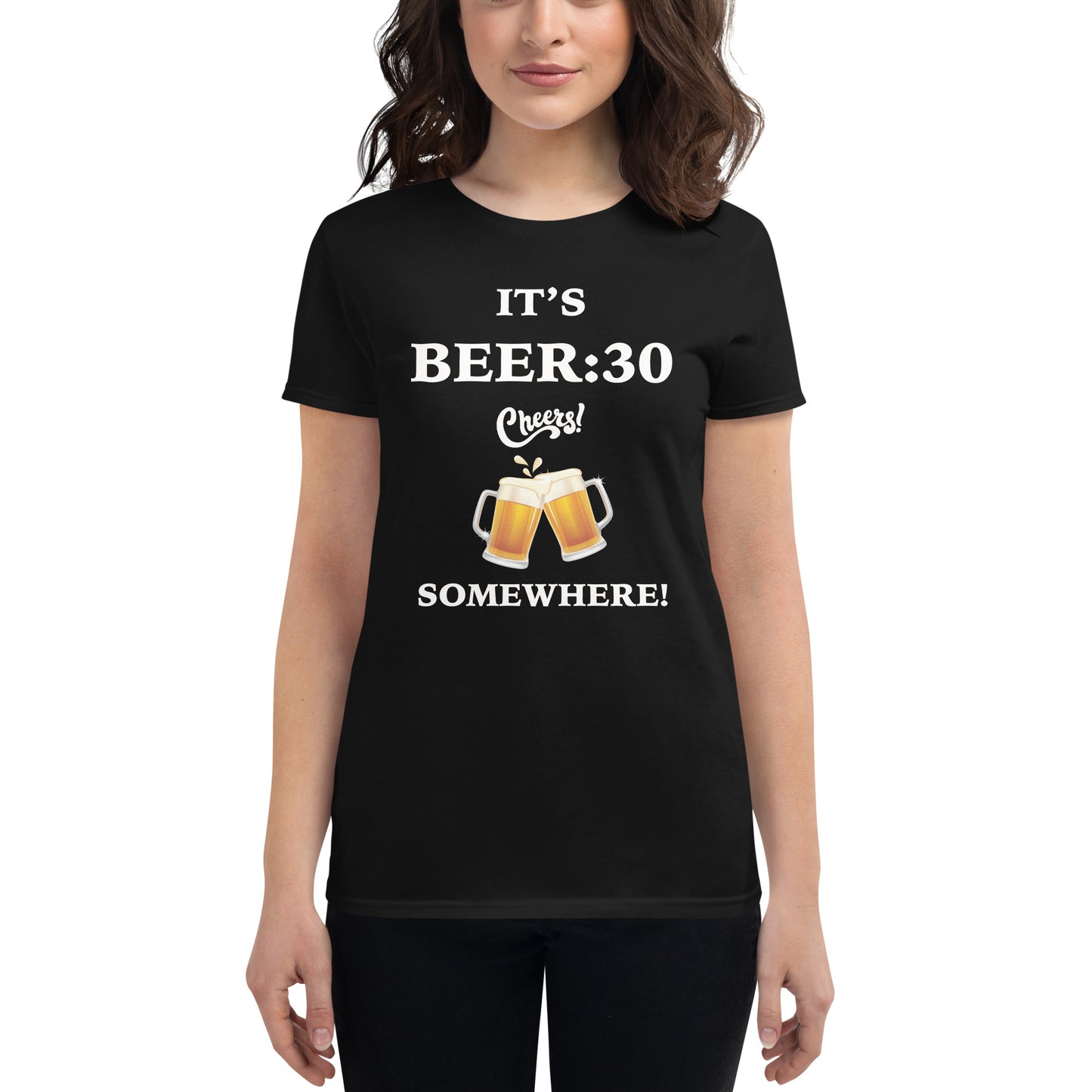Women's short sleeve t-shirt Beer 30