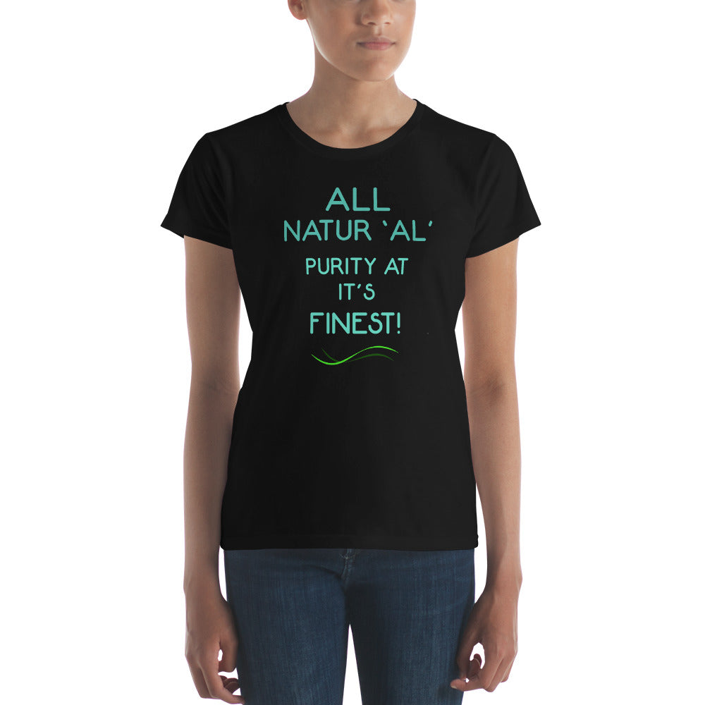 Women's short sleeve t-shirt All Natural