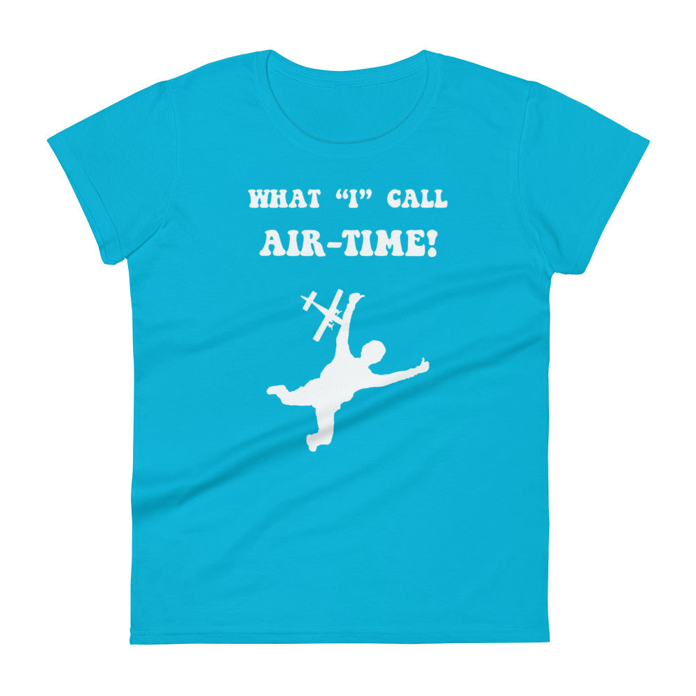 Women's short sleeve t-shirt Skydiver