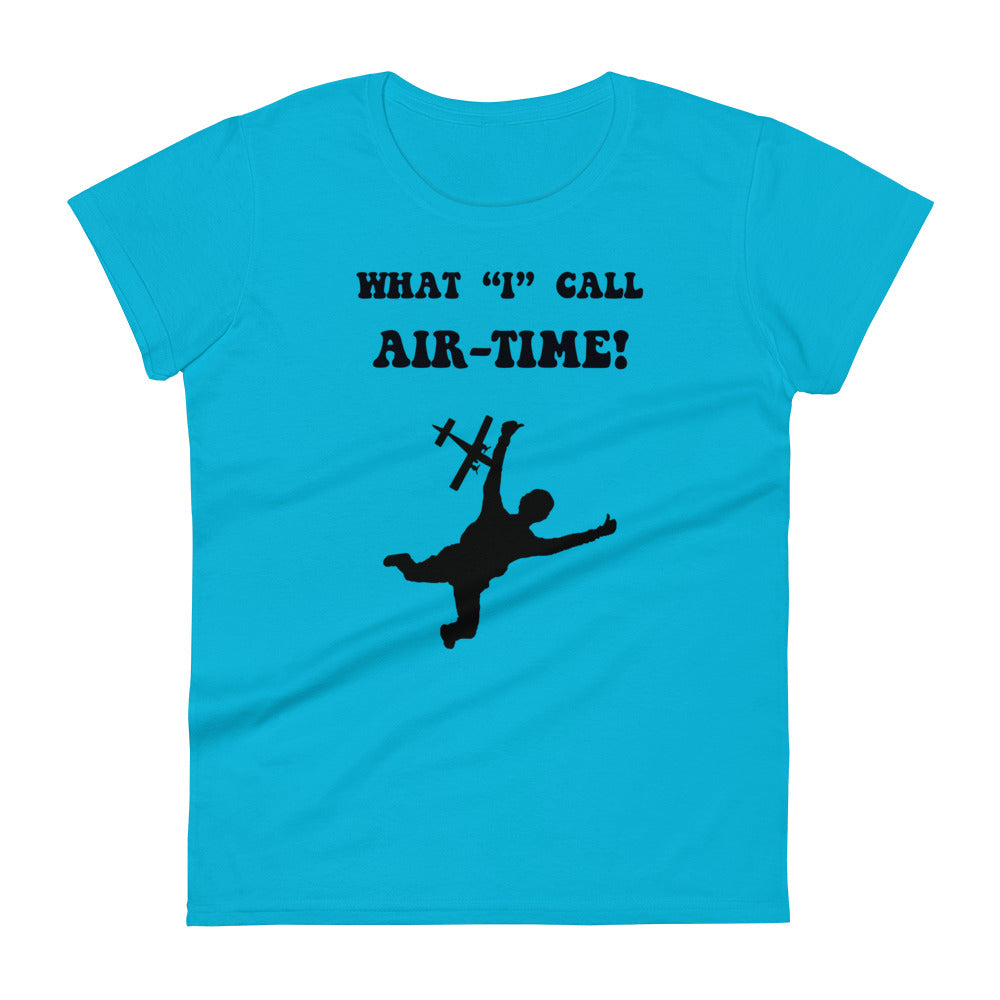 Women's short sleeve t-shirt Skydiver
