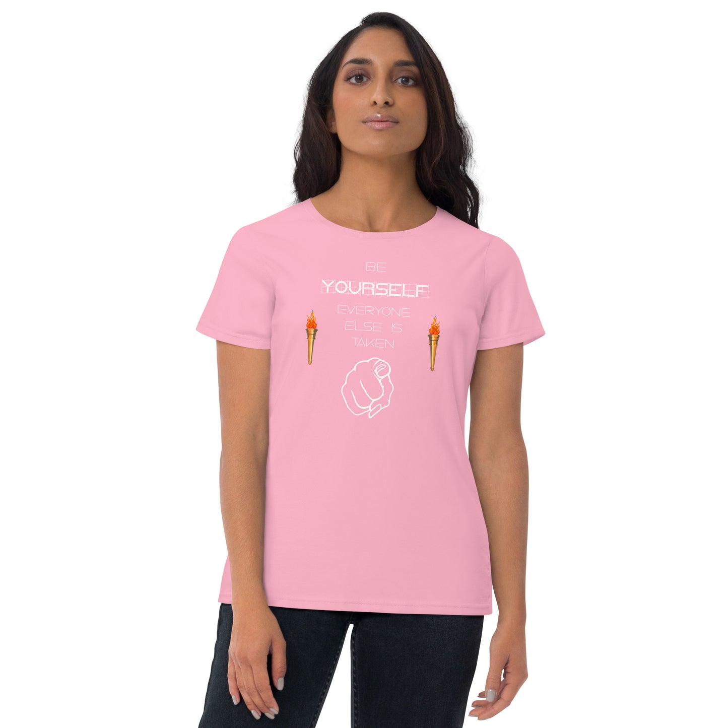Women's short sleeve t-shirt Be Yourself