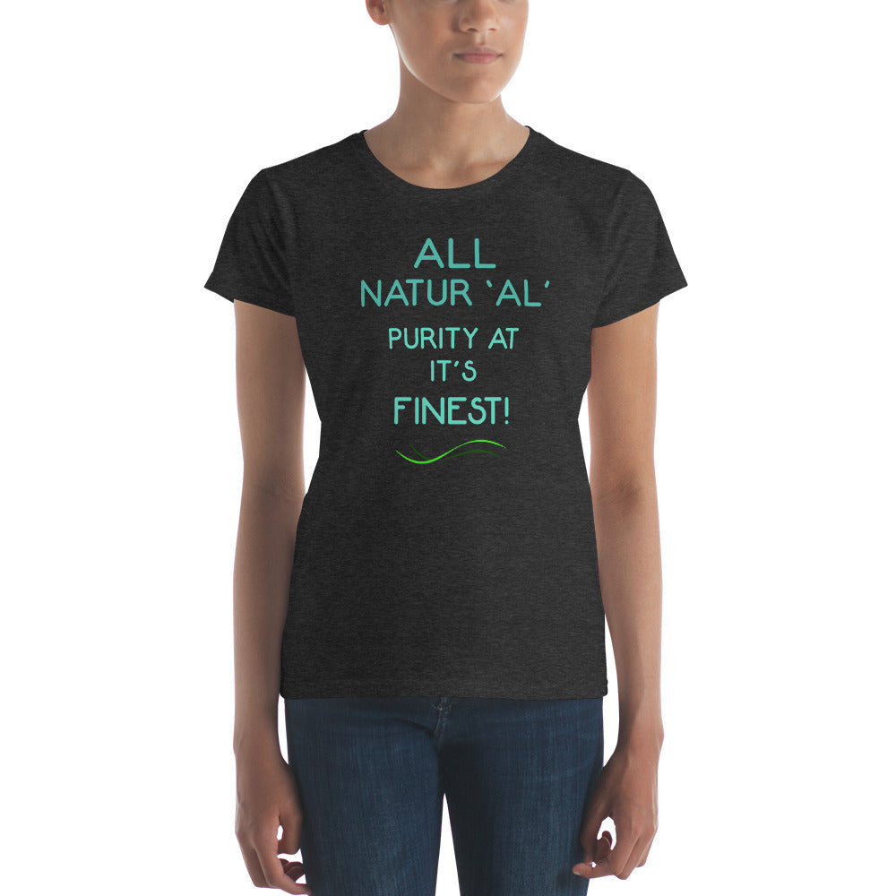 Women's short sleeve t-shirt All Natural