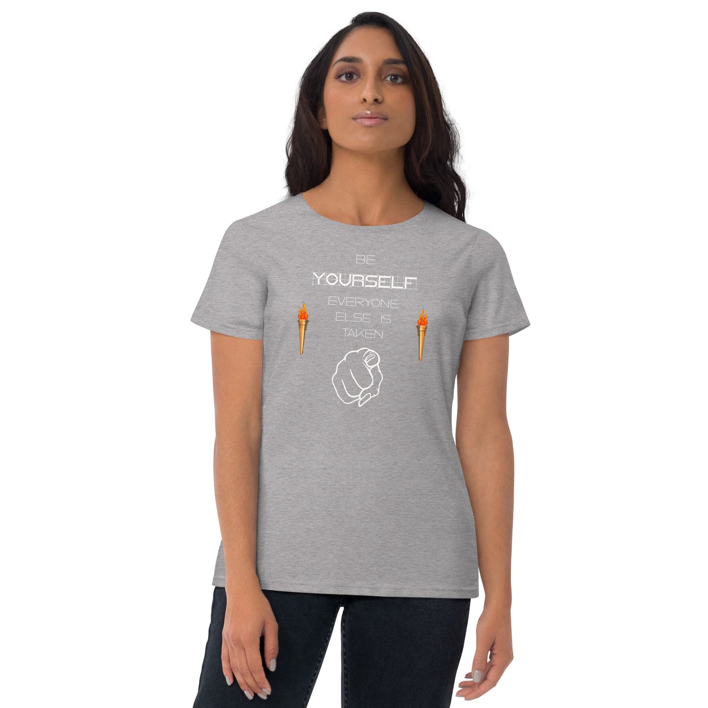 Women's short sleeve t-shirt Be Yourself