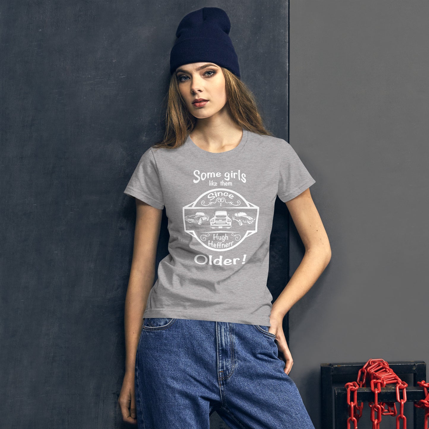 Women's short sleeve t-shirt Like Them Older