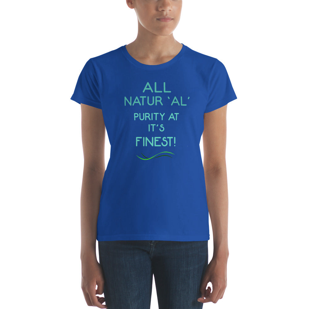 Women's short sleeve t-shirt All Natural