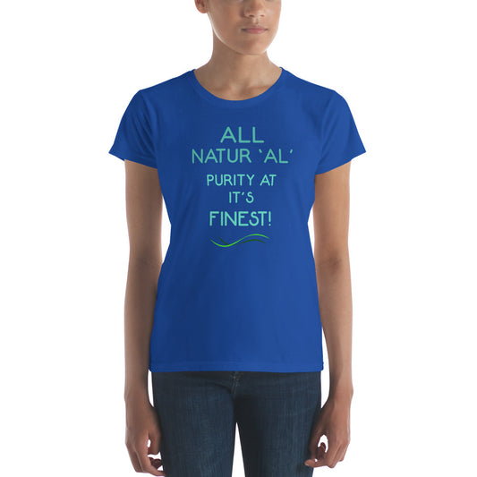 Women's short sleeve t-shirt All Natural