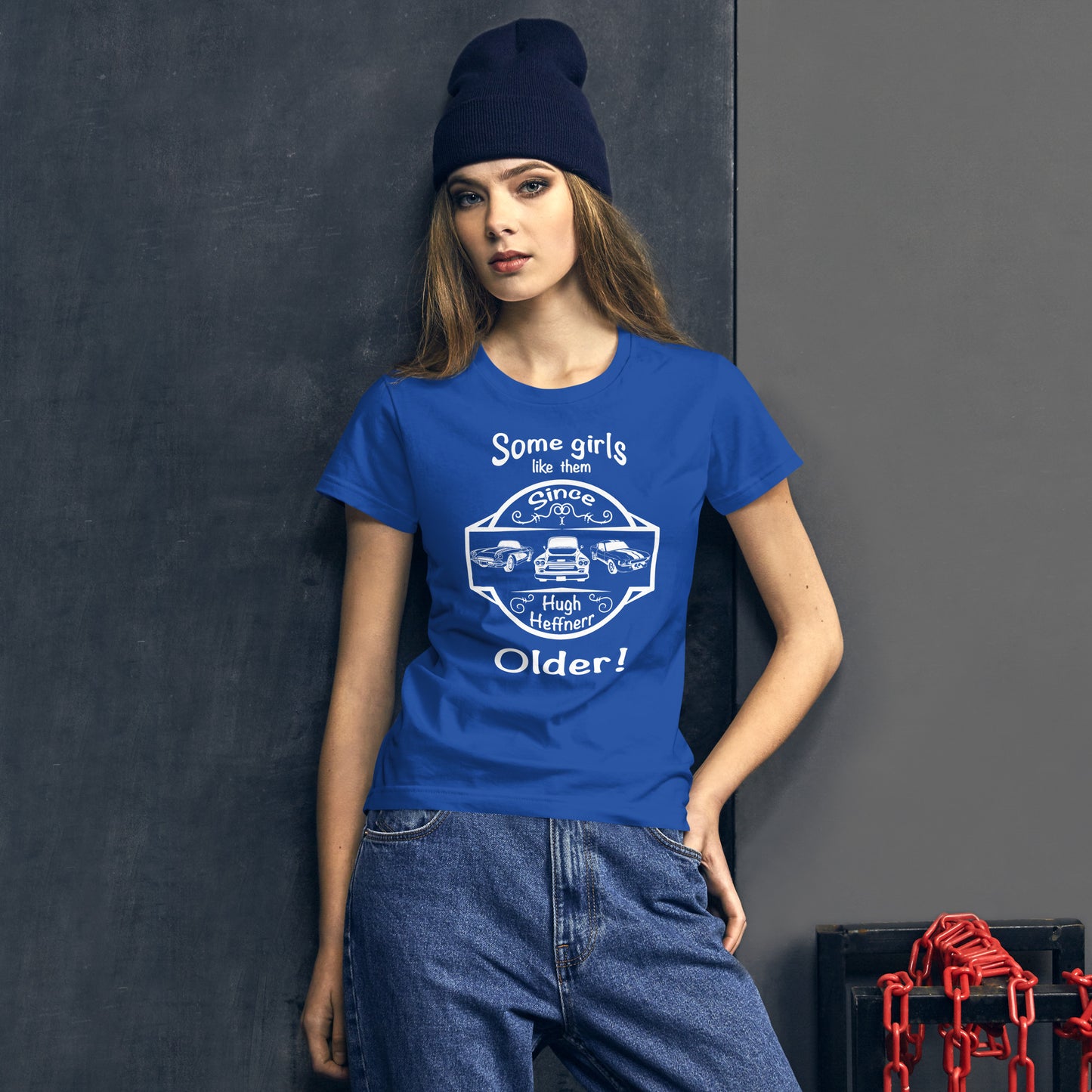 Women's short sleeve t-shirt Like Them Older