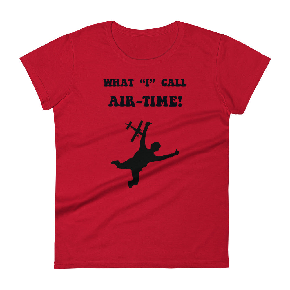 Women's short sleeve t-shirt Skydiver