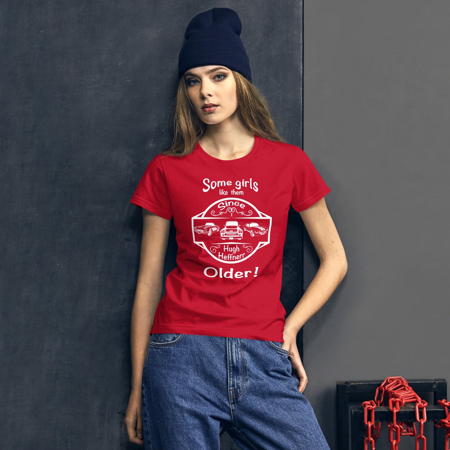 Women's short sleeve t-shirt Like Them Older