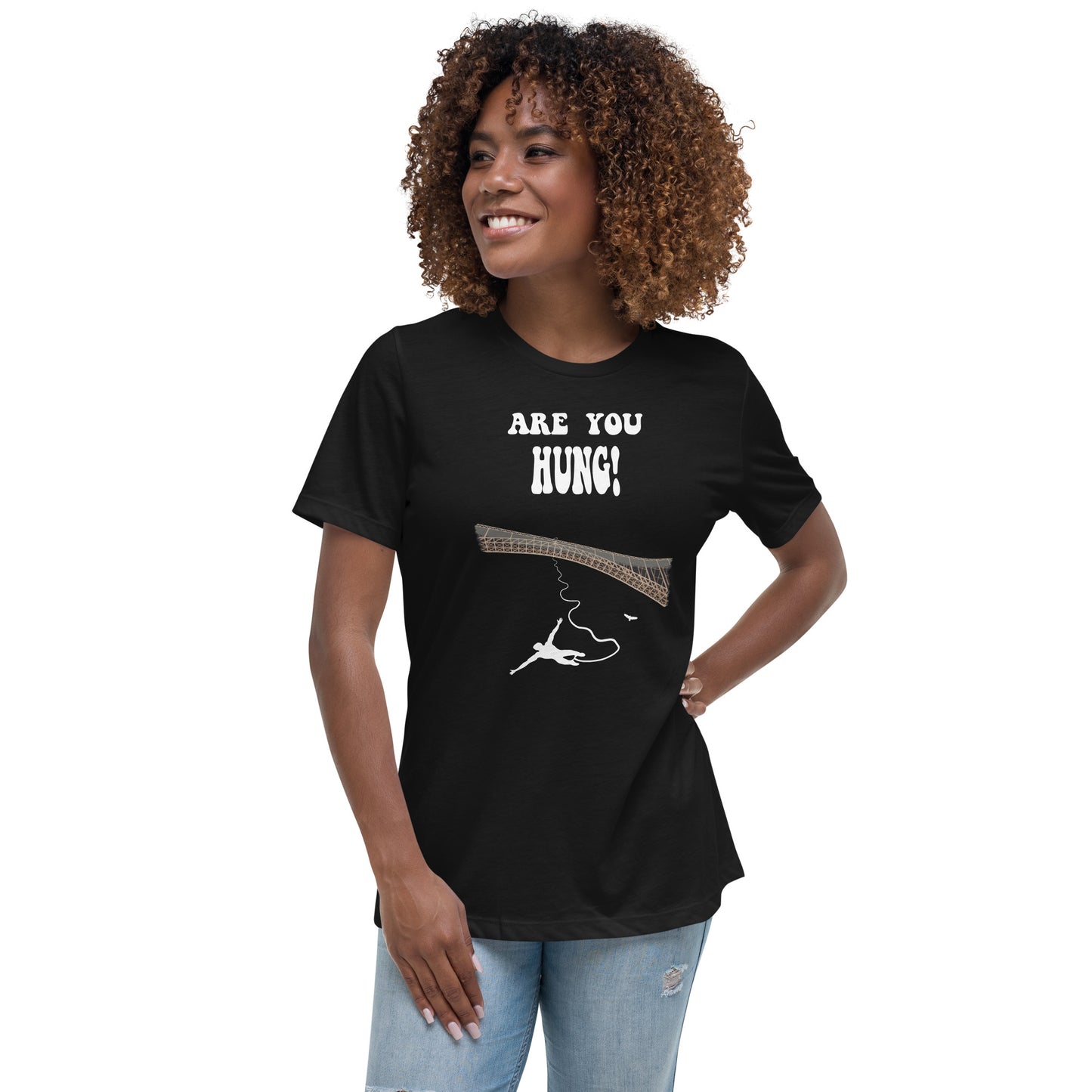 Women's Relaxed T-Shirt Bungee Jumper