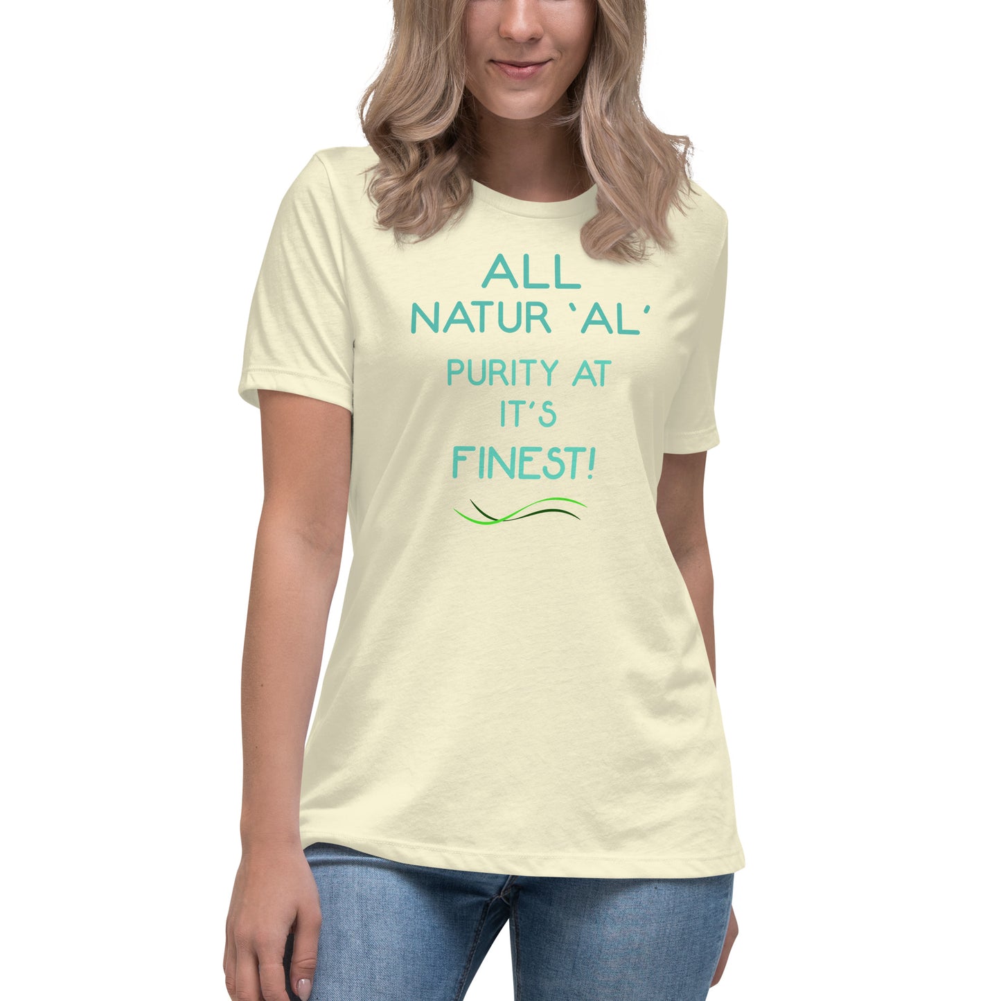 Women's Relaxed T-Shirt All Natural