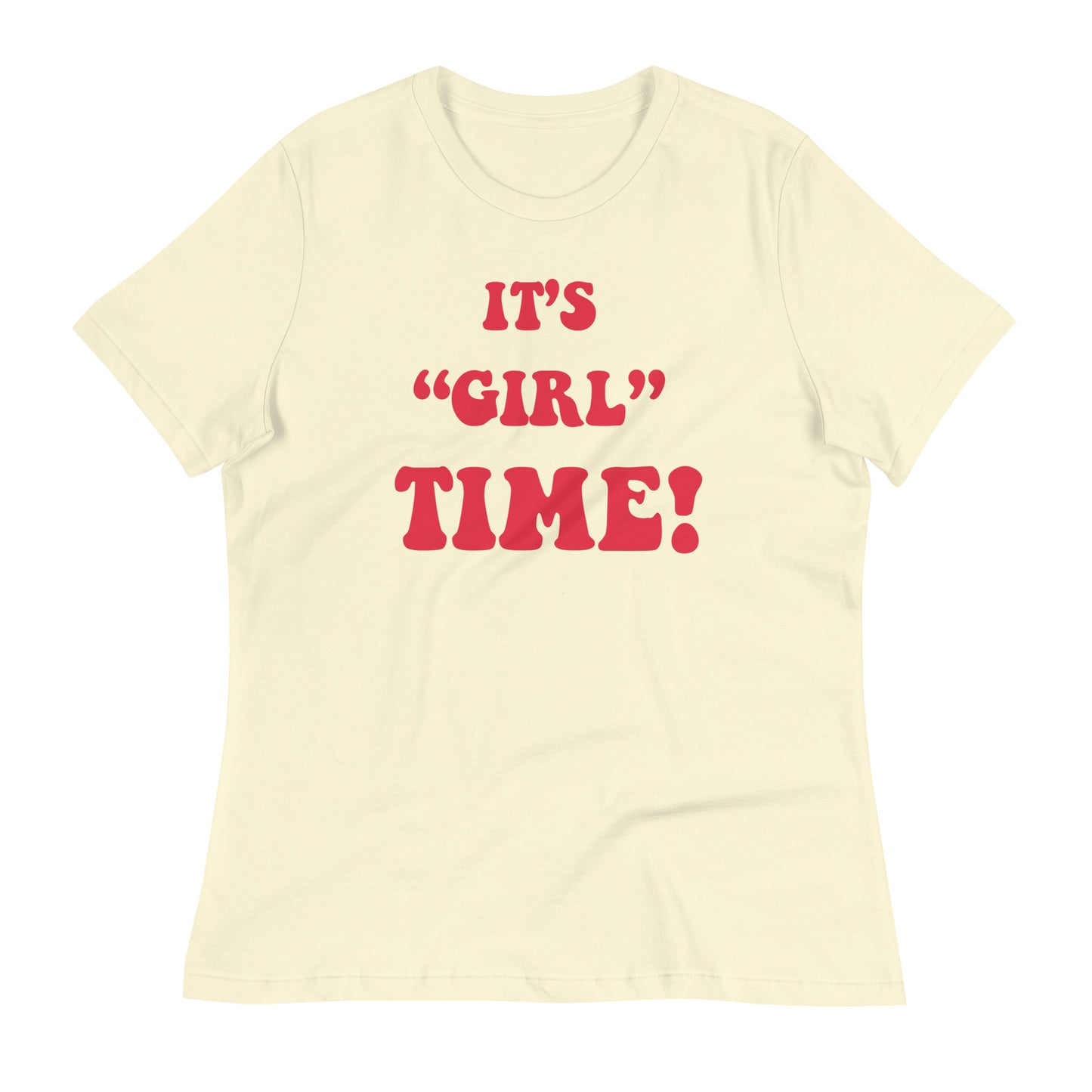 Women's Relaxed T-Shirt Girl Time