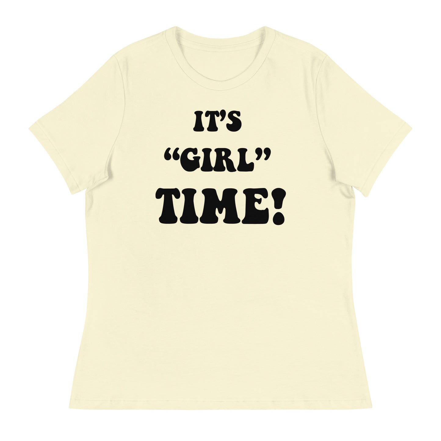 Women's Relaxed T-Shirt Girl Time