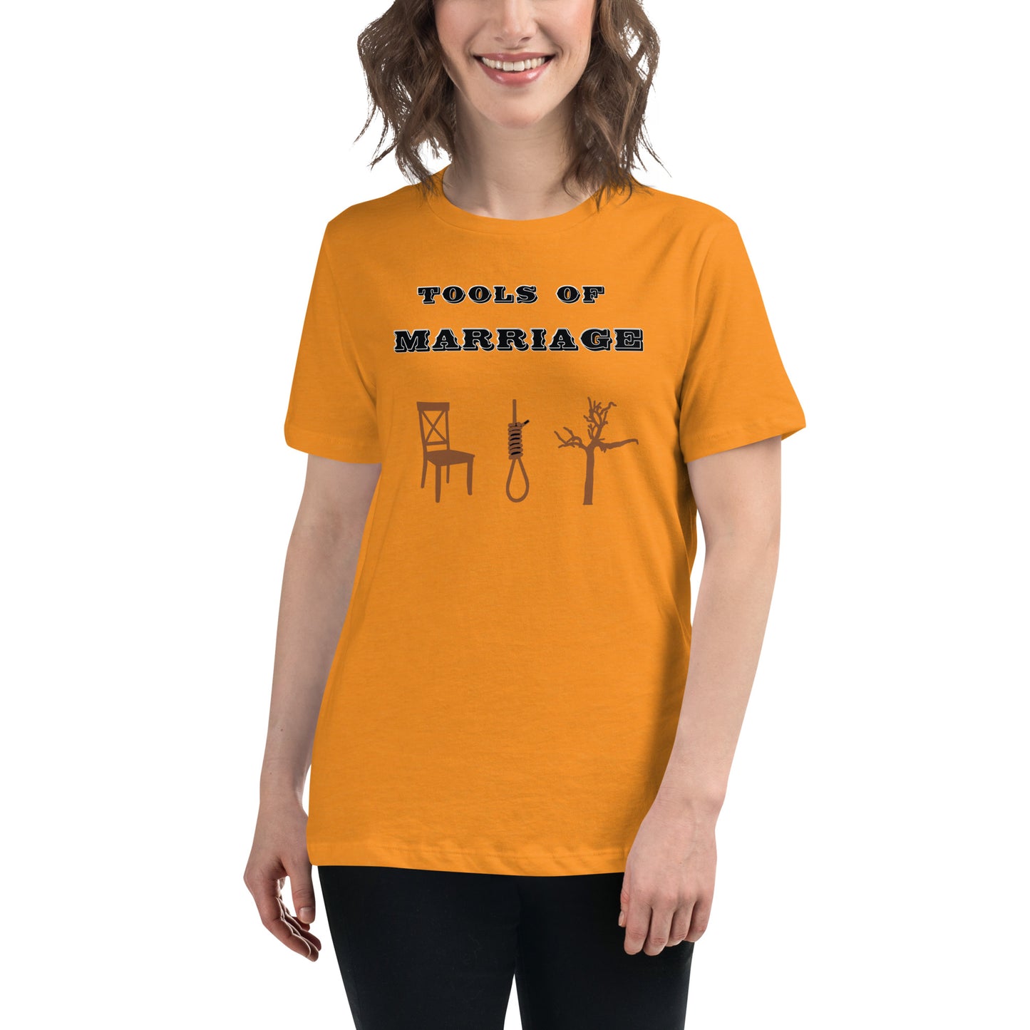 Women's Relaxed T-Shirt Tools of Marriage