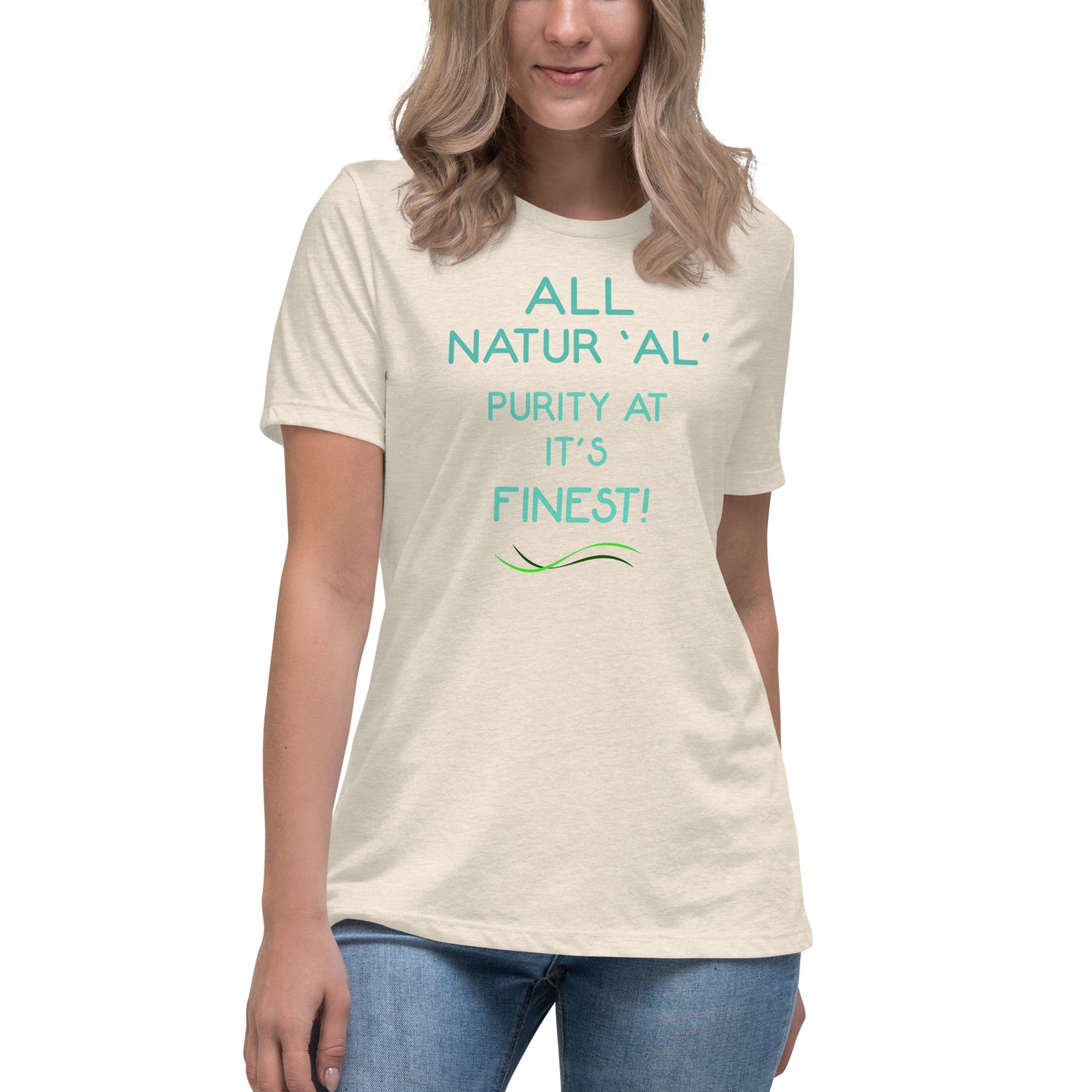 Women's Relaxed T-Shirt All Natural
