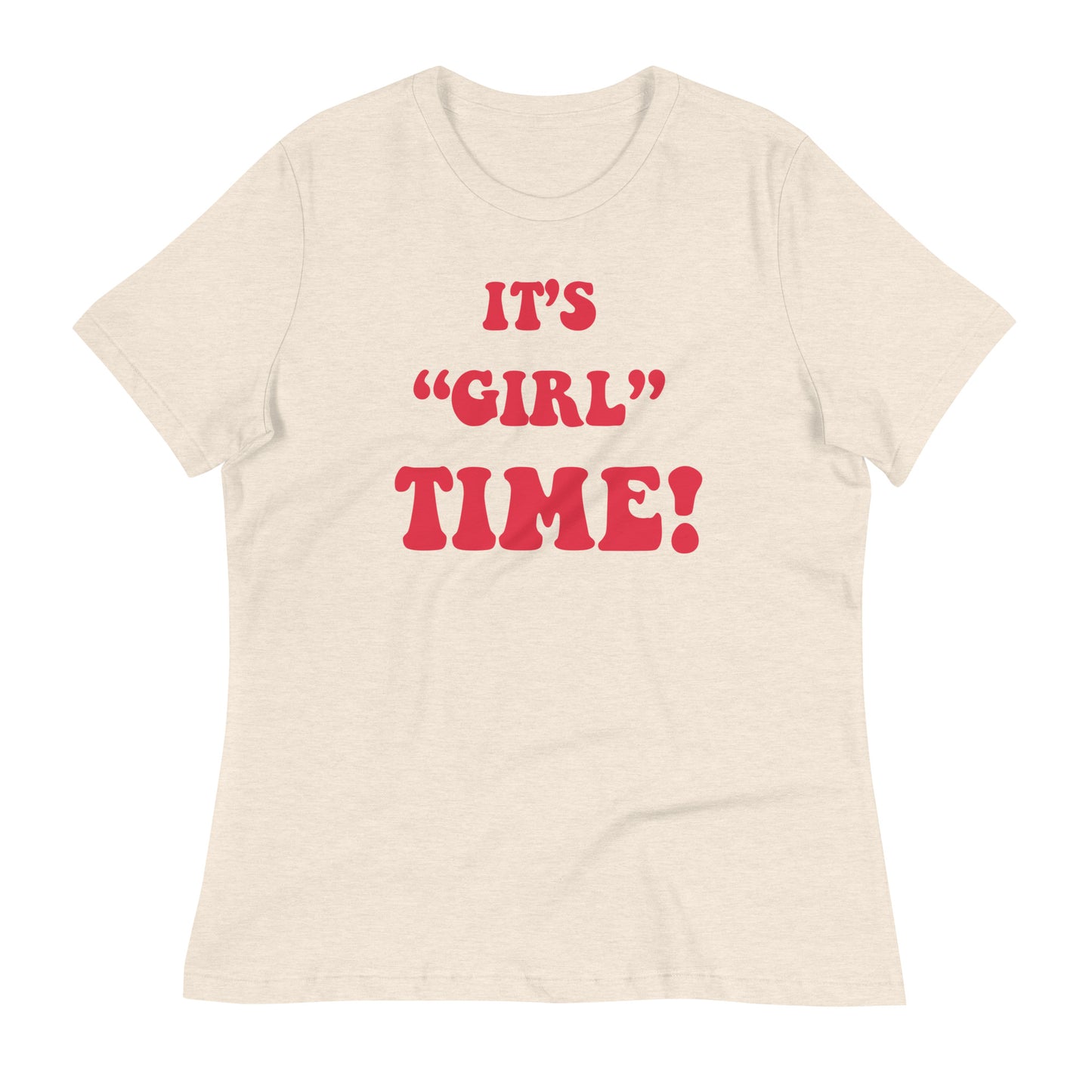Women's Relaxed T-Shirt Girl Time