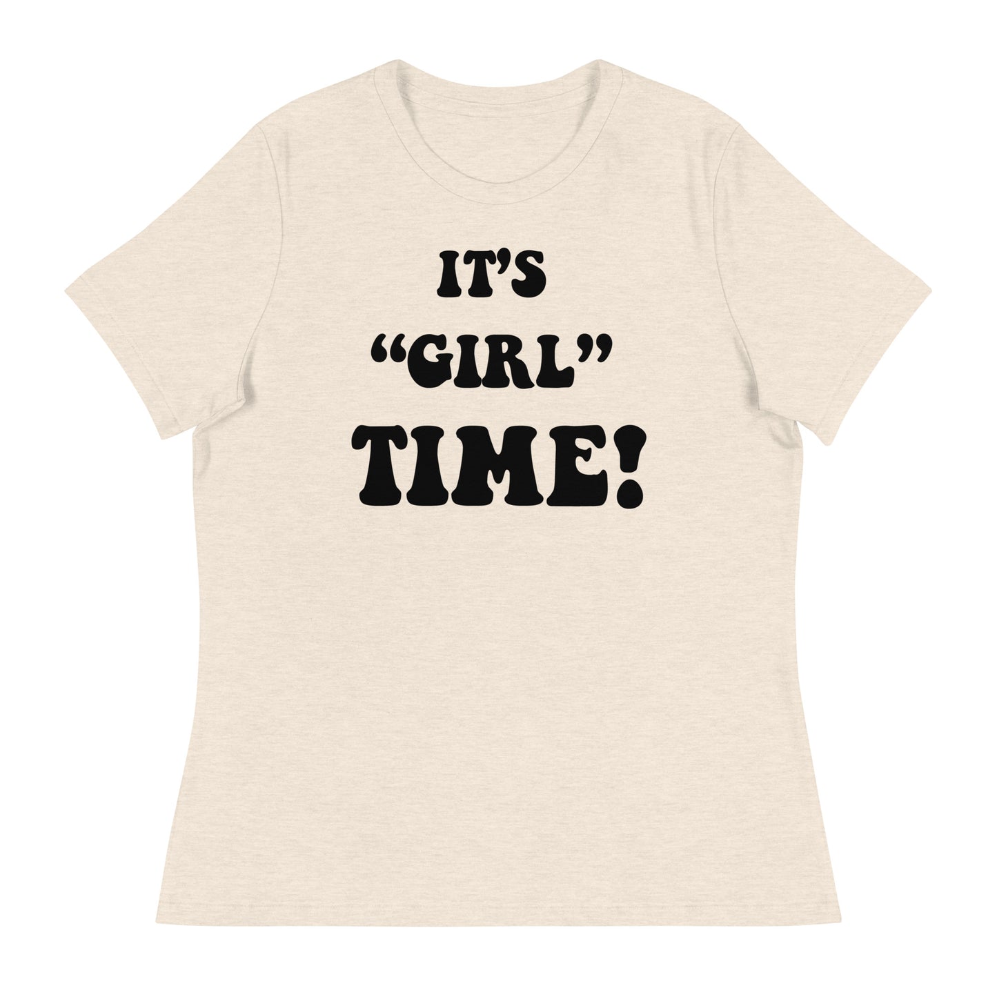 Women's Relaxed T-Shirt Girl Time