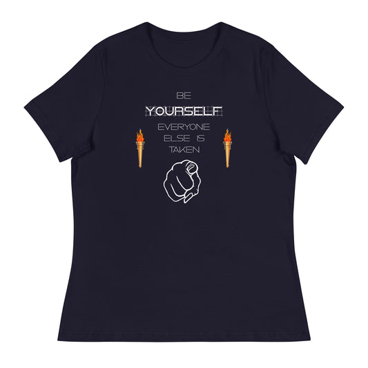Women's Relaxed T-Shirt Be Yourself