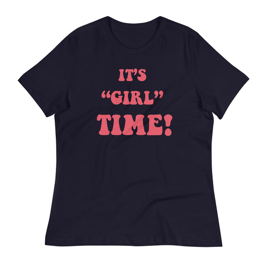 Women's Relaxed T-Shirt Girl Time