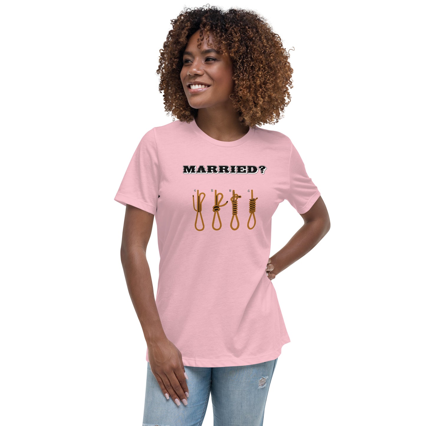 Women's Relaxed T-Shirt Married?